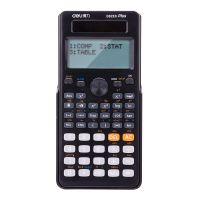 得力科学计算器多功能学生用函数计算机一建考试专用大学D82ES 黑色252种功能太阳能D82ES