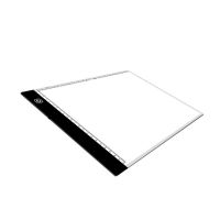 A4拷贝台LED临摹台写字板透写台动漫复写绘图画板素描画画工具箱 A4刻度(自备电源线插头)