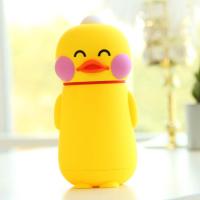 儿童玻璃杯学饮杯可爱杯耐高温宝宝学饮杯卡通小学生幼儿园杯 A款丫丫[单杯]