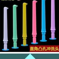 水龙头冲牙器家用洗牙器非电动洁牙器便携式水牙线梅科牙冲冲洗头 粉色 单水柱