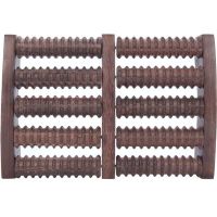 [鸡翅木]脚底按摩器木质滚轮足底按摩器居家生活生日礼物送父母 鸡翅木轮