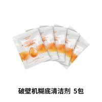 破壁机专用清洁剂豆浆机榨汁机料理机内胆清洁神器糊底水锈除垢剂 5 袋 装