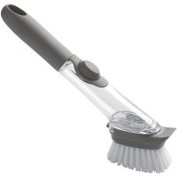 晋腾创意厨房用品自动添加洗洁精洗碗去污刷带海绵清洁片护手锅刷 +一个海绵头