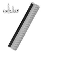 [强吸水拖把头]配螺丝海绵替换头免手洗干湿两用滚轮胶棉拖把头 [灰色-27厘米]1个装