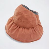 儿童帽子空顶帽夏季薄款宝宝防晒遮阳帽女童防晒帽公主太阳帽子女 纯色空顶帽 砖红 3-8岁(可调节 送防风绳)