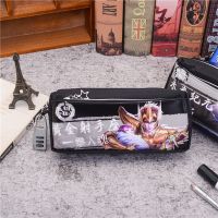 大容量笔袋男生文具盒简约帆布铅笔袋中小学生文具袋铅笔袋 黄金射手(不送锁)