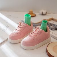 G.duckkids小黄鸭儿童板鞋小童简约女童韩版休闲鞋小学生男童鞋 5203仙女粉[小黄鸭韩版板鞋] 26码内长16.