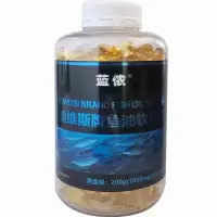 深海鱼油软胶囊200粒大瓶鱼油中老年人呵护心血管服用辅助降血脂 200粒/1瓶