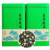2021新茶茉莉花茶特级福州茉莉毛尖小白豪绿茶茶叶散装罐装250克 罐装250克