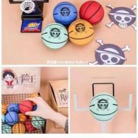 中国男篮训练器套装投篮训练器儿童玩具弹力球弹力足直径6CM 远航冒险王骷颅头桔色一个