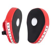 散打拳击手靶拳靶一对泰拳脚靶儿童成人拳击训练器材跆拳道陪练靶 手靶A2040-1红色单只