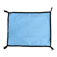 猫咪吊床宠物吊床猫窝挂钩床宠物睡觉吊床悬挂式猫咪产房户外猫窝 牛津布蓝色[57X45cm]