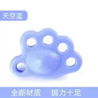 握力器成人手力健身器材家用解压握力球老人康复训练器材用品手部 握力器单个装蓝色
