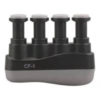 指力器钢琴吉他小提琴古筝训练器康复锻炼手指篮球投篮握力练习器 黑色不可调节_