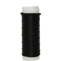 萨蔓塔硅胶手把套自动鱼竿缠绕带鱼竿龙骨缠把带吸汗带竿把套 新款把套黑色龙骨[12cm]