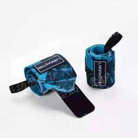 劳拉之星熊猫护腕健身男弹力绷带加压手腕力量举卧推助力带防扭伤 熊猫护腕两只