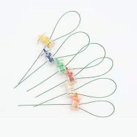 塑料铅封一次性电表水表加油机计量铅封锁扣旋转式施封锁防盗封签 20带线