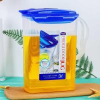乐扣乐扣塑料鸭嘴冷水壶耐热夏季便携家用防爆大容量凉白开水杯3L HAP607(3升)