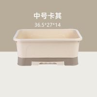 厨房架子置物架放碗收纳盒筷子收纳筒碗柜收纳餐具柜落地碗架大号 小号主体33*25*20随机色