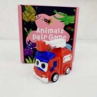 百变校巴车歌德玩具车反转哥德变形套装儿童汽车玩具益智男孩校车 灭火英雄[正版回力车 送礼品]