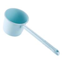 日用品塑料水舀宝宝洗头水勺厨房加厚水舀子水瓢儿童婴儿洗澡舀子 浅蓝
