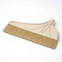 猪毛扫把猪鬃毛扫帚笤帚家用软毛加长马鬃毛不锈钢杆除尘簸箕套装 [不含杆随机色]普通款扫把头