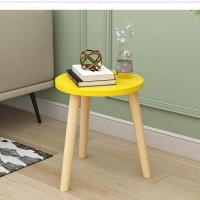 沙发边几北欧迷你小茶几角几小圆桌客厅简约移动边桌床头小桌子 直径30颜色随机