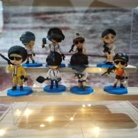 吃鸡和平精英绝地求生盲盒蛋糕摆件Q版手办和平精英模型玩偶摆件 吃鸡手办随机1个(不推荐)