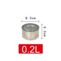 油漆桶铁皮桶空桶乳胶漆桶圆桶涂料桶带盖小铁罐沥青取样0.2-20L 0.2L