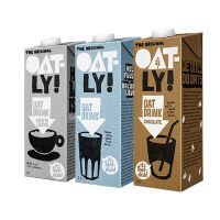 [官方授权]爱护牌咖啡奶1L*1盒咖啡浓缩植脂奶油奶茶店原料 原味燕麦露蓝盒1L*1盒