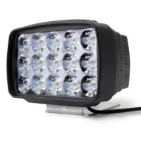 汽车LED射灯货车射灯电动车灯摩托车灯收割机灯12V-80V车灯改装 强光15珠//白光不防水大视野