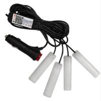 汽车装饰氛围灯车内气氛灯64模式手机app声控七彩改装脚底气氛灯 普通款app控制(点烟器接头)