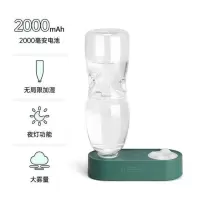 水瓶座加湿器 迷你补水喷雾 空调房卧室迷你便携加湿器 绿色