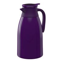 智能保温壶家用办公室热水壶大容量热水瓶茶壶玻璃内胆暖壶暖瓶 (智能)魅力紫1L