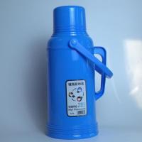 3.2L家用热水瓶塑料外壳学生宿舍暖壶大容量开水保温瓶茶瓶玻璃胆 9986蓝色 [外壳]