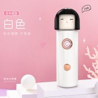 馨霖纳米喷雾补水仪器可爱少女心学生用便携式新款保湿美容雾化器 口红白色 口红款[小容量20ml]指定矿泉水