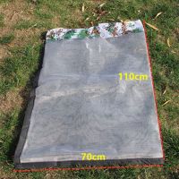 不锈钢收蜂袋马蜂服捉黄蜂防护工具诱捕器新型胡蜂防蜂衣全套透气 70乘100厘米