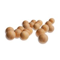 樟脑丸衣柜防霉防潮除味防驱虫蟑螂丸樟脑球衣橱家用香樟木条芳香 2包装(40颗木球)