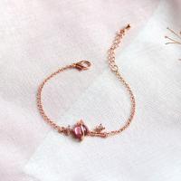 梦幻星空钥匙手链女韩版星球吊坠学生少女心项链闺蜜一对生日礼物 星空钥匙 手链(玫瑰金) 简装+送发绳一条