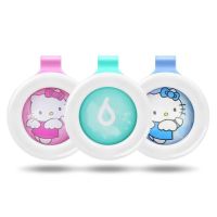 手环防汗用品蚊香成人蛟扣避蚊贴驱蚊扣手随身动漫驱蚊扣身贴蚊器 [6个装]颜色随机