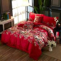 简约亲肤磨毛被套被罩单件春夏秋冬四季通用被套单双人床上用品 南国香缇 150*200cm单被套