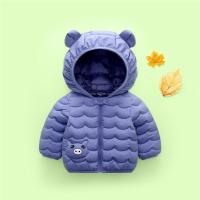 反季清仓儿童羽绒棉服小孩宝宝棉衣男女童秋冬季保暖婴儿棉袄外套 宝蓝色 80 按小孩身高拍大一码