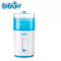 Bebedor婴儿奶瓶消毒器宝宝蒸汽奶瓶消毒锅婴儿消毒机柜大容量 蓝白色 951消毒器无烘干