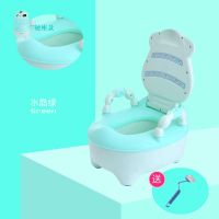 儿童马桶坐便器男女宝宝小孩婴儿幼儿便盆尿盆抽屉式加大号座便器 奶牛(绿色) 硬座款送刷子1-4岁使用
