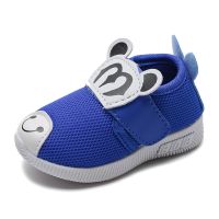 春秋1-2-3岁学步鞋男宝宝单鞋休闲帆布鞋 幼童鞋女宝宝鞋机能板鞋 301蓝色 16 内长11.5cm