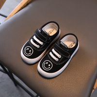 实心软底春秋宝男女中小童帆布鞋透气布鞋宝宝学步鞋防滑单鞋童鞋 C-18 黑色 内长16.0cm 25码