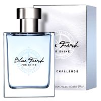 芬尚男士香水持久淡香男人味浅蓝情侣学生党专柜礼物留香持久性 蓝色50ml+2ml*2+礼品袋