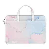 手提电脑包女笔记本包小清新可爱联想小新苹果13寸14寸15.6寸卡通 翱翔云端 12寸