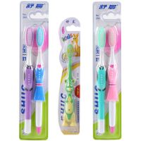 牙刷软毛成人5-30支 独立包装 高档牙刷 情侣牙刷 竹碳牙刷批发 三口之家[4支情侣+1支儿童]共5支
