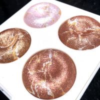 马卡龙烤粉高光眼影盘珠光细闪大地色亮晶晶超闪独角兽高颜值学生 ljjbw亮晶晶豹纹-2#